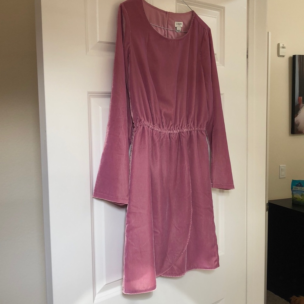 JCrew Velvet Dress